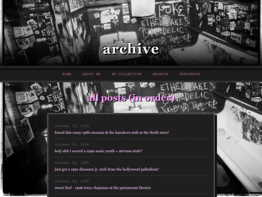 archive screenshot