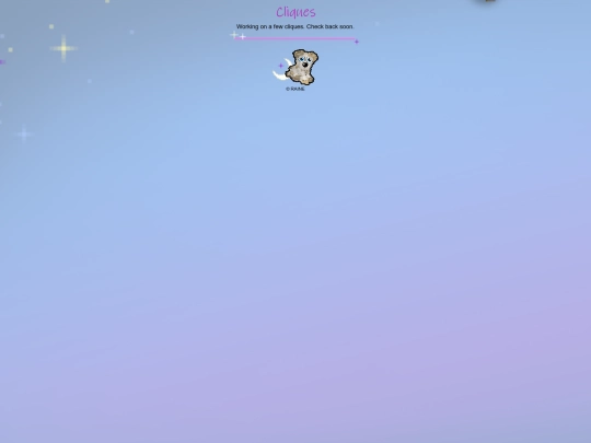 cliques screenshot
