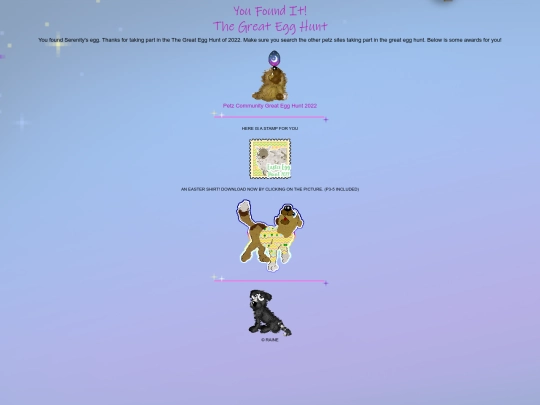easter screenshot