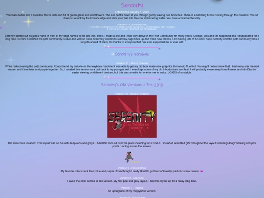 serenity screenshot