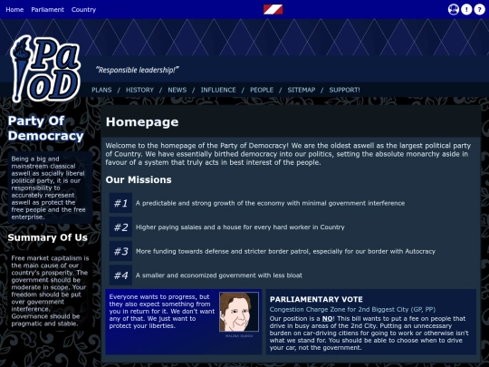 p/sample/politics/paod screenshot