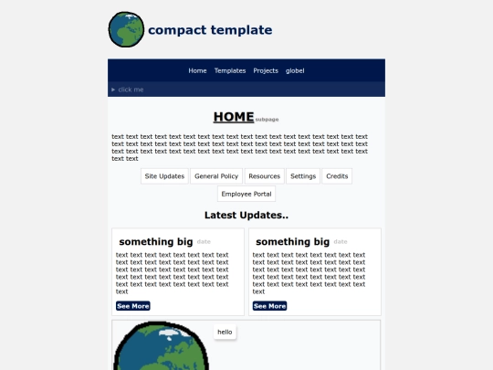p/templates/compact screenshot