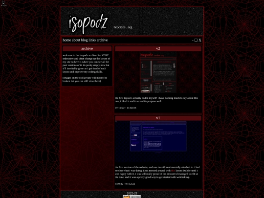 archive screenshot