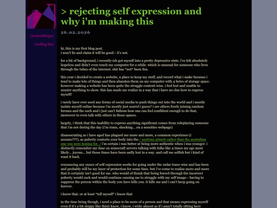 weblogs/26-2-26 screenshot