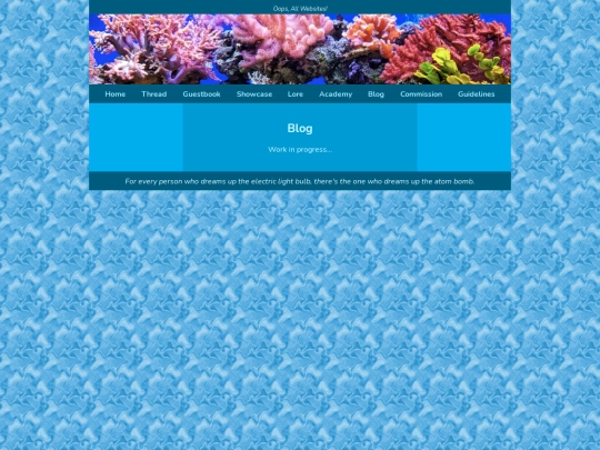 blog screenshot