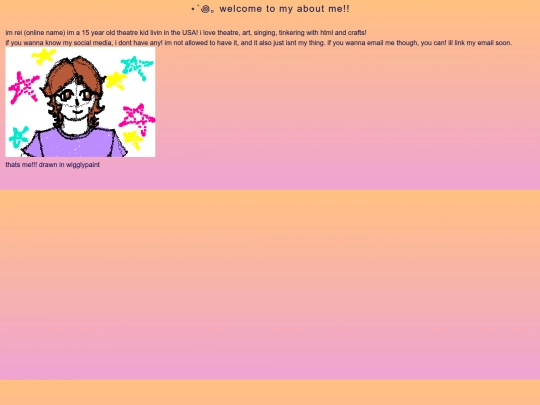 aboutme screenshot