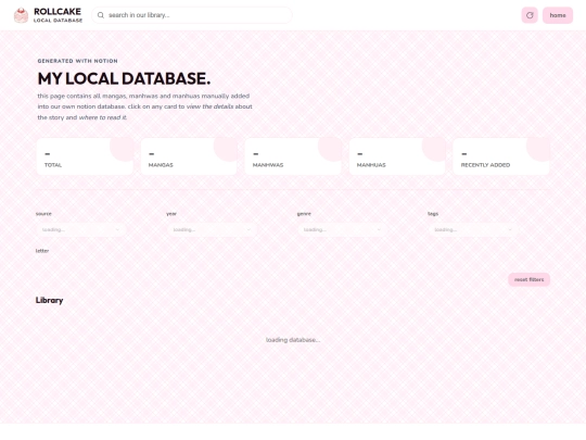 database screenshot