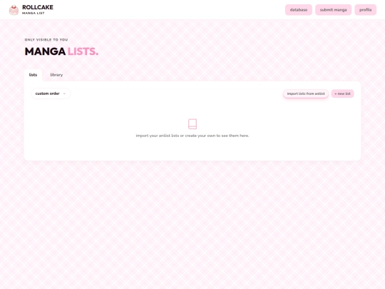 manga-list screenshot