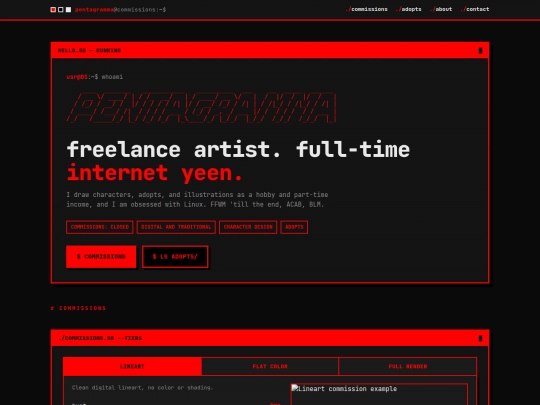 index screenshot