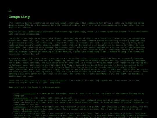 computing screenshot