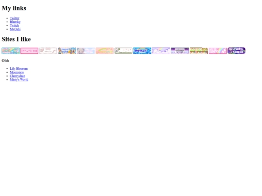links screenshot