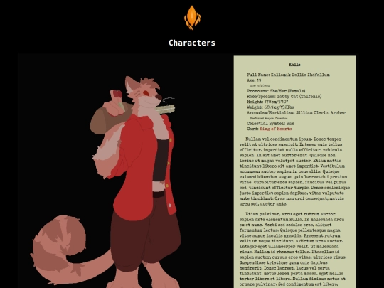 characters screenshot