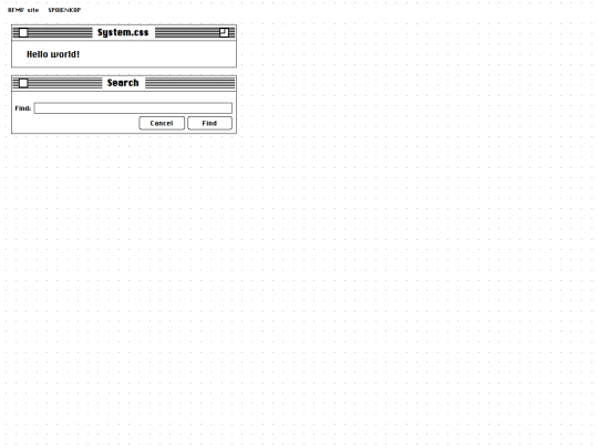 test screenshot