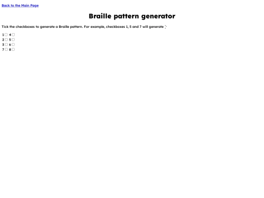 braille screenshot