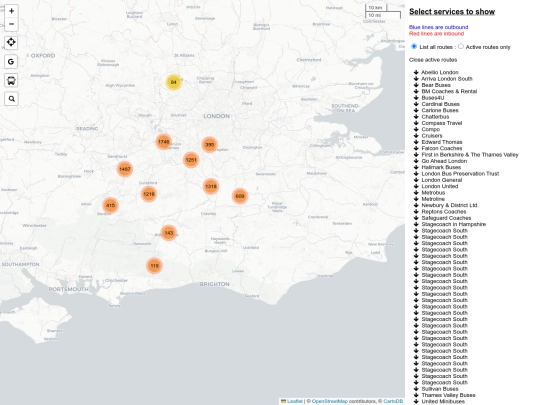 mapSurrey screenshot