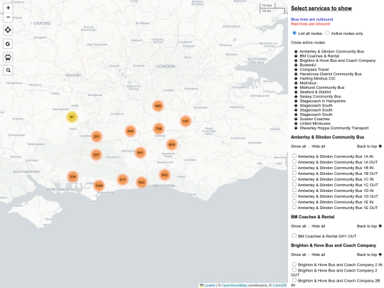 mapWestSussex screenshot