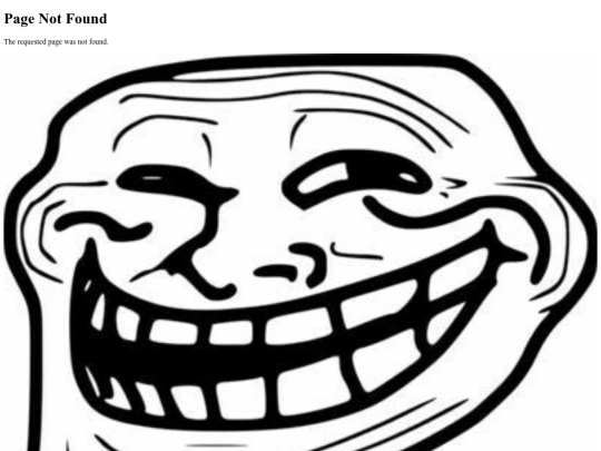 not_found screenshot