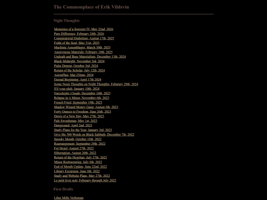 commonplace screenshot