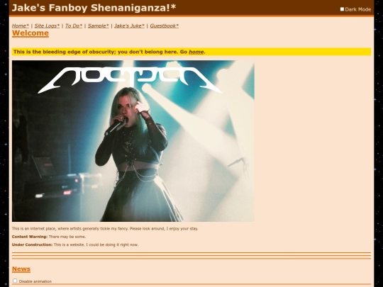 test screenshot