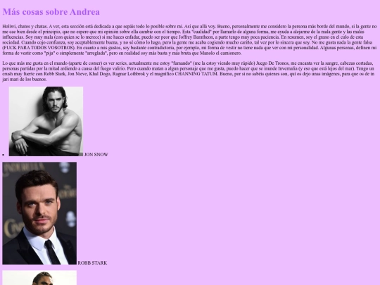 infoandrea screenshot