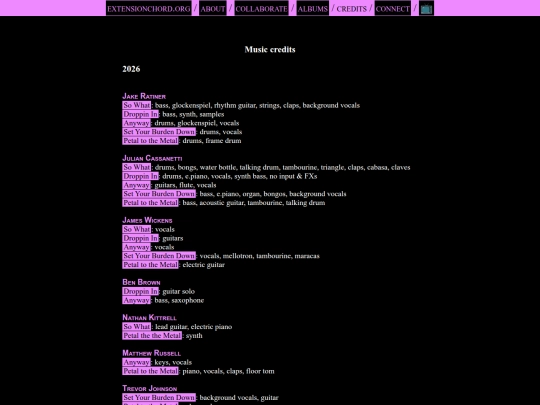 credits screenshot