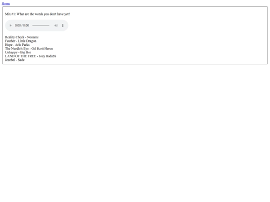 mixes screenshot