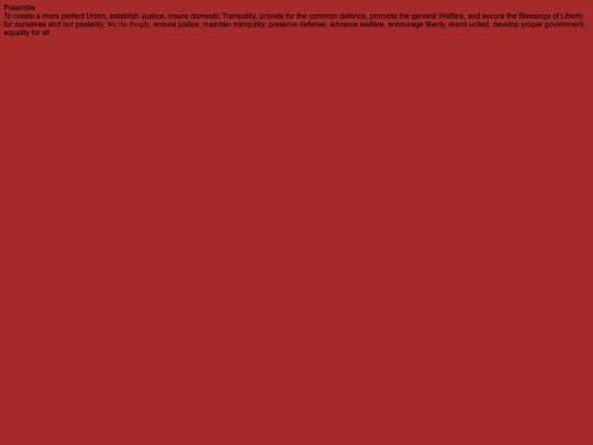 preamble screenshot