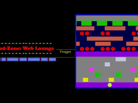 froggame screenshot