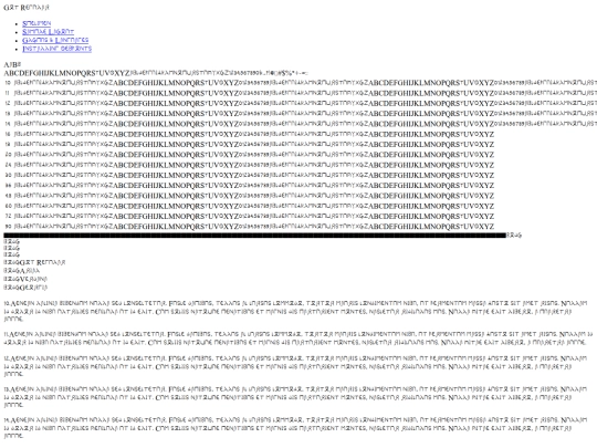 font/got-regular-demo screenshot