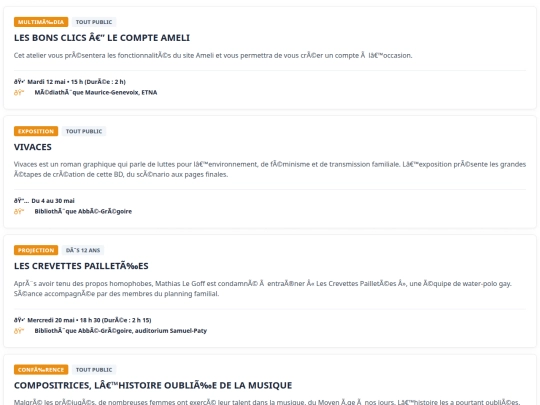 portailboostrap screenshot