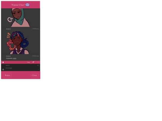 chat section screenshot