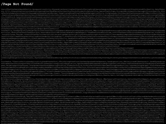 not_found screenshot