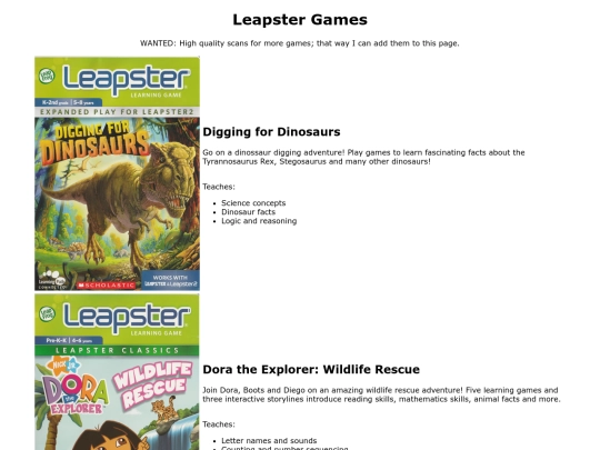 games screenshot