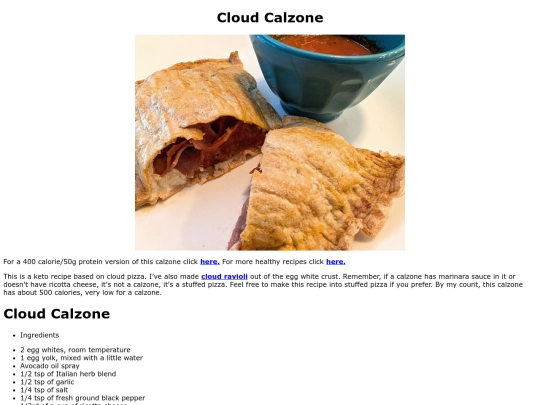 cloudcalzone screenshot