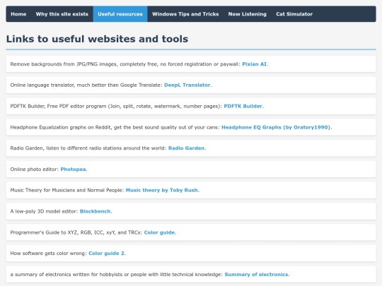 resources screenshot