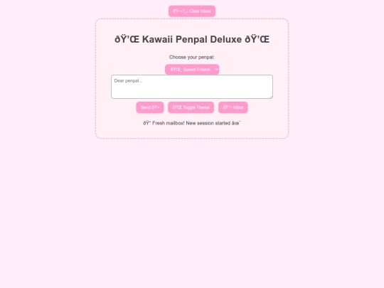 penpal screenshot