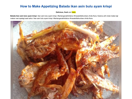 0-how-to-make-appetizing-balada-ikan-asin-bulu-ayam-krispi screenshot