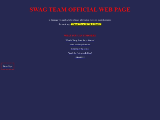 STSH_Official_WebPage screenshot