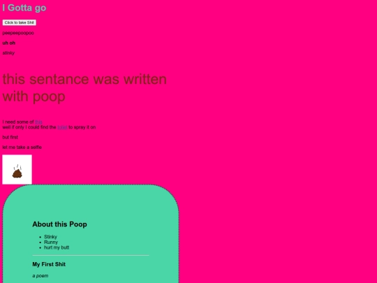 myfirstshit screenshot