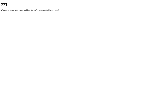 not_found screenshot