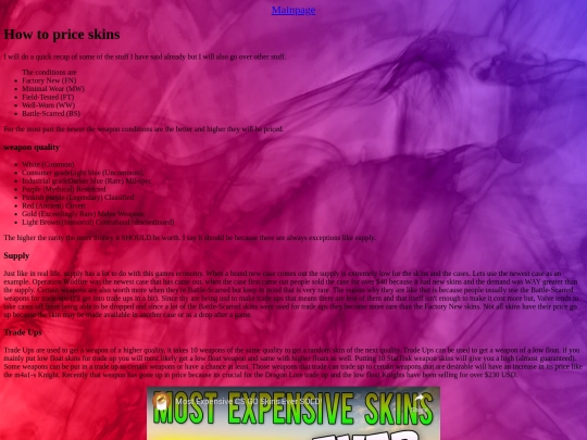 skinpricinginfo screenshot