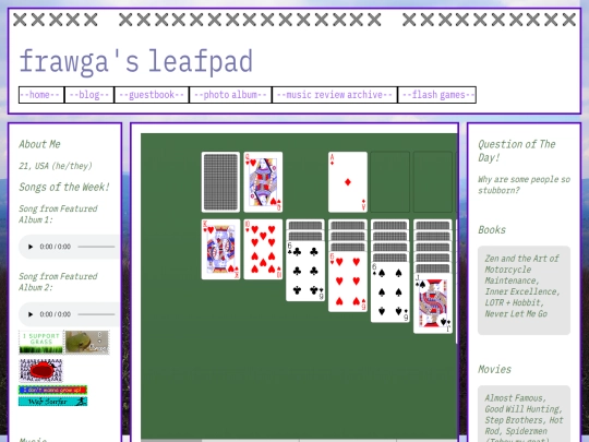 solitaire screenshot