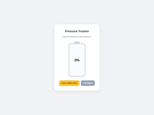 pressure screenshot