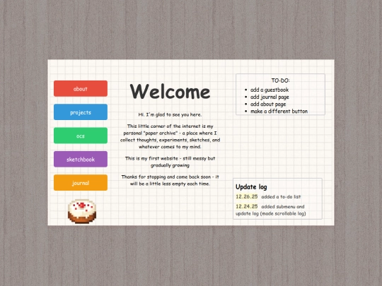 homepage screenshot