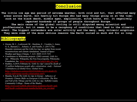 sci/conclusion screenshot