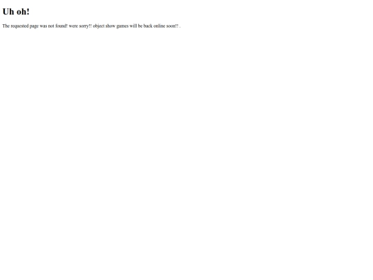 not_found screenshot
