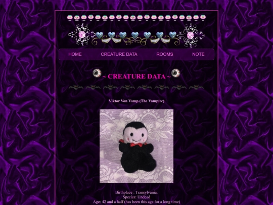 creature cove/creaturedata screenshot