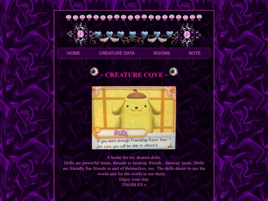 creature cove/note screenshot