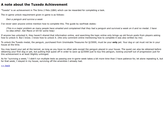 tuxedo screenshot