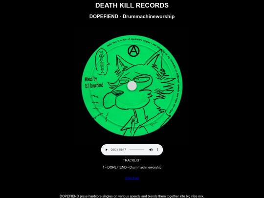 dkrecords/drummachineworship screenshot